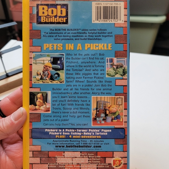 Vintage Bob the Builder Pets in a Pickle vhs. - Picture 3 of 10